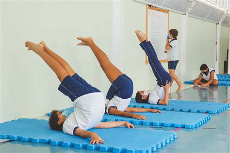 será possível praticar a ginástica de condicionamento físico na escola como